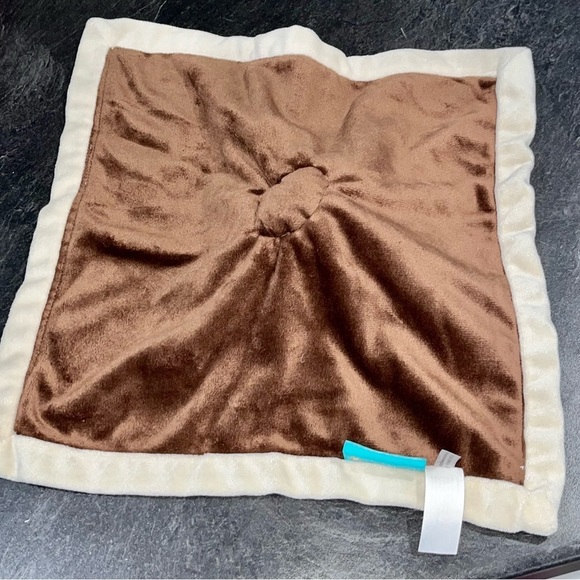 Tiddliwinks Plush Brown Monkey Security Blanket Baby Lovey Excellent - Picture 3 of 5